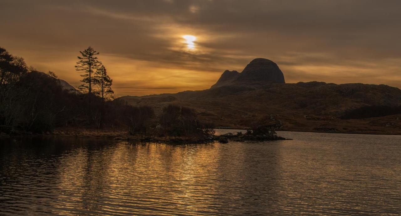 North Coast 500 Pods Hotel Achmelvich Bagian luar foto