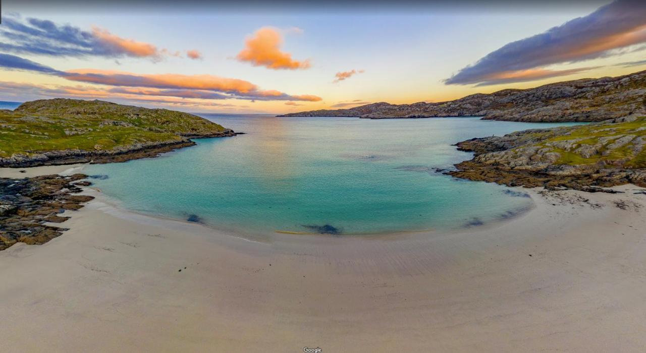 North Coast 500 Pods Hotel Achmelvich Bagian luar foto