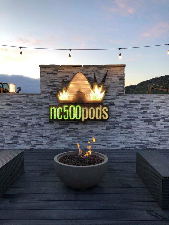 North Coast 500 Pods Hotel Achmelvich Bagian luar foto