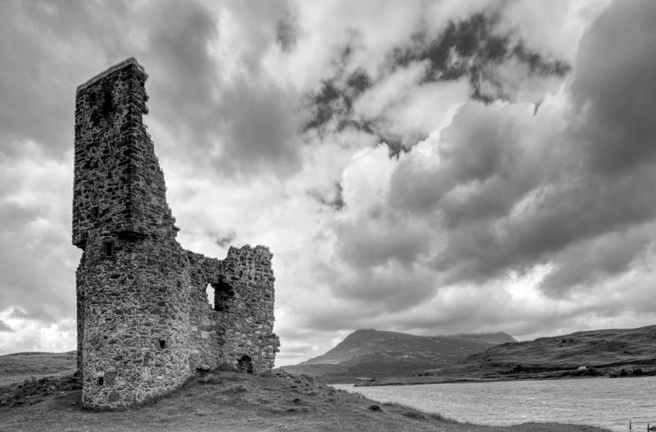 North Coast 500 Pods Hotel Achmelvich Bagian luar foto