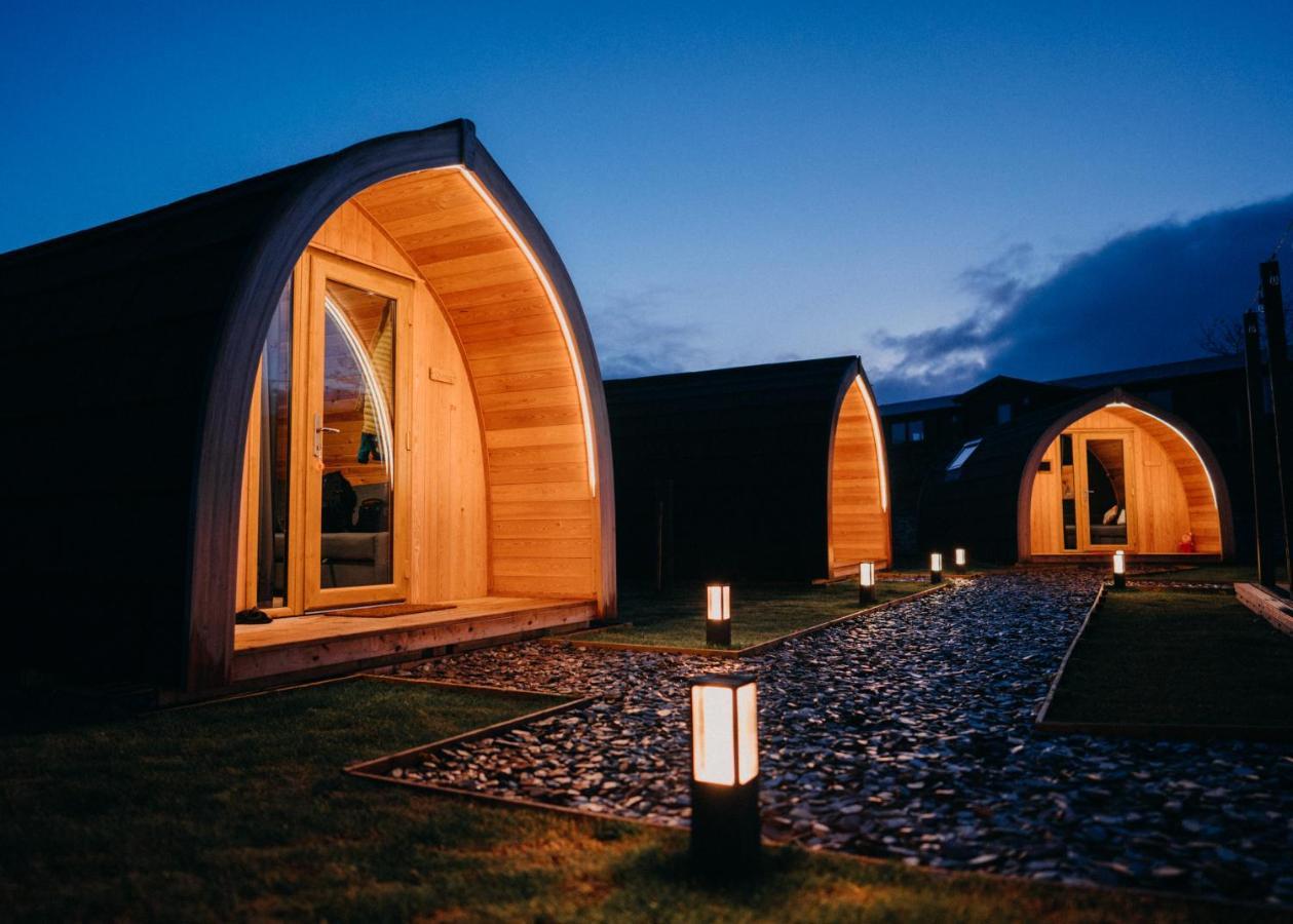 North Coast 500 Pods Hotel Achmelvich Bagian luar foto